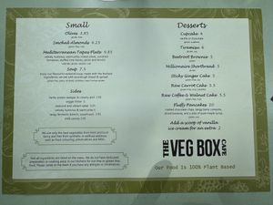   at The Veg Box Cafe - London in North West London