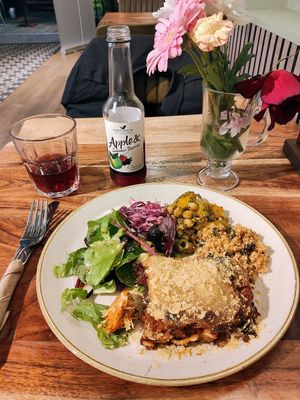 Lasagna special. at The Veg Box Cafe - London in North West London