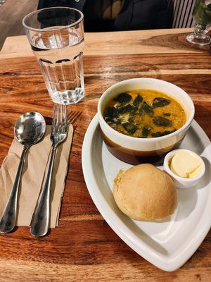 Sunshine Dahl at The Veg Box Cafe - London in North West London