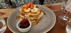 Pancakes at The Veg Box Cafe - London in North West London