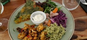 Frittata at The Veg Box Cafe - London in North West London