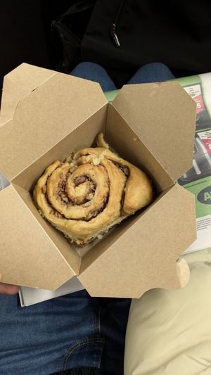 Pecan Chelsea bun at The Veg Box Cafe - London in North West London