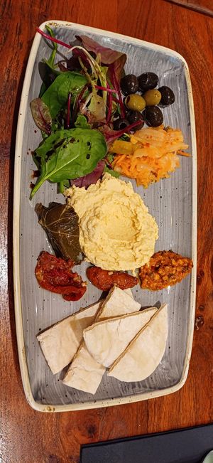 Mediterranean Plate at The Veg Box Cafe - London in North West London