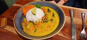 Chefs  Special  Curry at The Veg Box Cafe - London in North West London