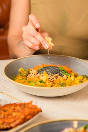 yum at The Veg Box Cafe - London in North West London