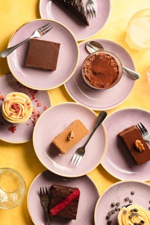 sweet treats at The Veg Box Cafe - London in North West London