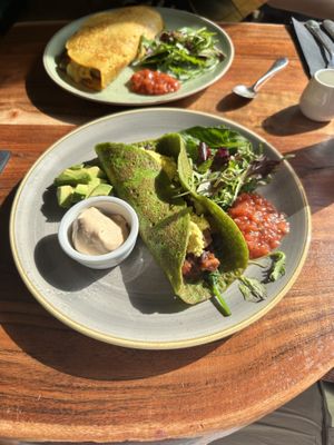 Breakfast burrito  at The Veg Box Cafe - London in North West London