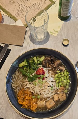 Ramen at The Veg Box Cafe - London in North West London