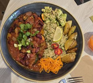 Mexican chili at The Veg Box Cafe - London in North West London