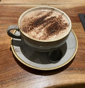 Hot chocolatee  at The Veg Box Cafe - London in North West London
