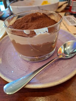 Tiramisu at The Veg Box Cafe - London in North West London