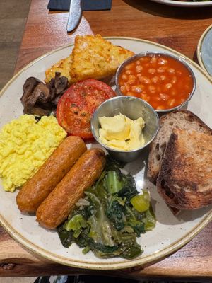 Full English   at The Veg Box Cafe - London in North West London