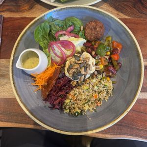 Mediterranean Salad Bowl  at The Veg Box Cafe - London in North West London