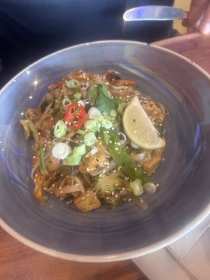 Microwaved noodles   at The Veg Box Cafe - London in North West London