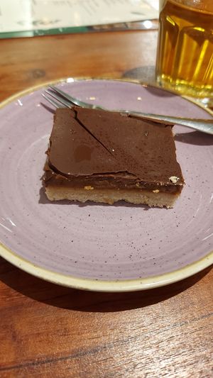 Millionaire shortbread at The Veg Box Cafe - London in North West London