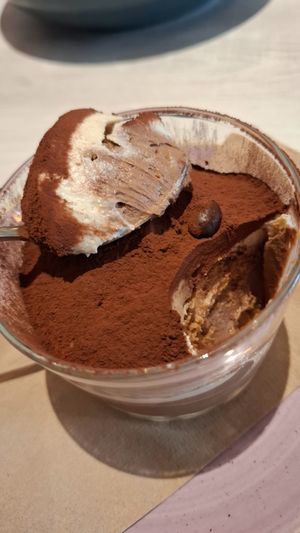 Chocolate tiramisu at The Veg Box Cafe - London in North West London