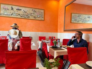 More of the room I was in. at Zhong Yi in Rome