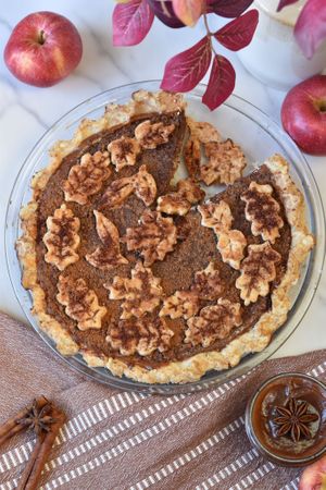 Gluten-Free Apple Butter Pie at This & That Vegan Bakery  in Brooklyn