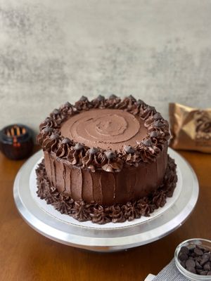 Vegan and gluten free double chocolate cake  at This & That Vegan Bakery  in Brooklyn