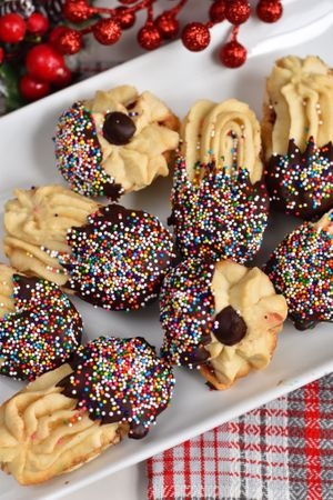 Italian butter cookies vegan and gluten free  at This & That Vegan Bakery  in Brooklyn