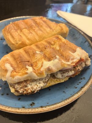   at Blue's Cafe in Cork