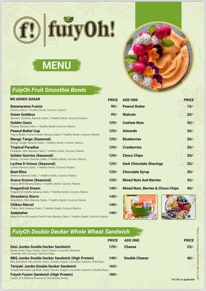 Page1  at FuiyOh in New Delhi