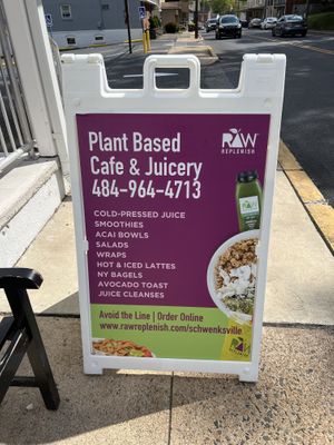   at Raw Replenish - Maybe closed in Royersford