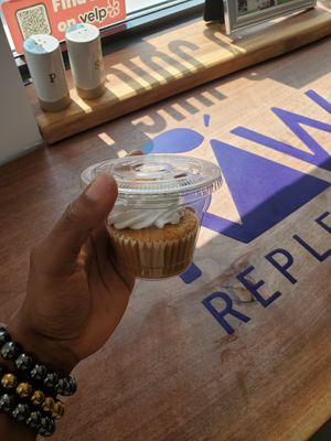 Carrot 🥕 cupcake at Raw Replenish - Maybe closed in Royersford
