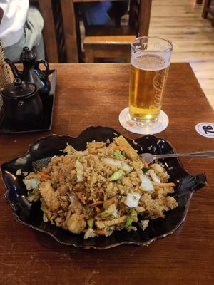 Fried rice with veggies at Thai-Viet Street Food Imbiss in Cologne