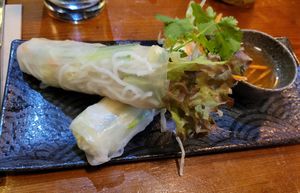 Sommerrollen mit Tofu at Thai-Viet Street Food Imbiss in Cologne