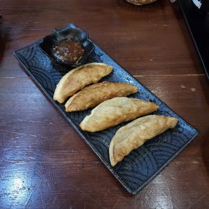 Vegan gyoza at Thai-Viet Street Food Imbiss in Cologne
