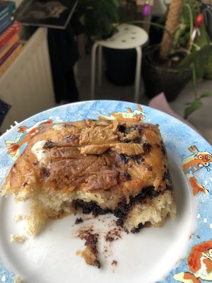 biscoff chocolate bun  at C+ Bakery in Berlin