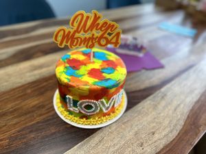 Chocolate Cake with Vanilla Frosting  at The Chosen Crumb in Butler