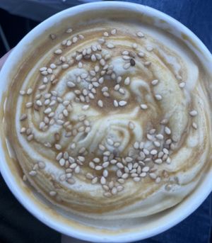 Tahini sesame 🤍🌱  at Crème de la Crop in Herndon