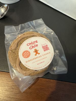 My FAV lemon gingerbread sandwichh  at Crème de la Crop in Herndon