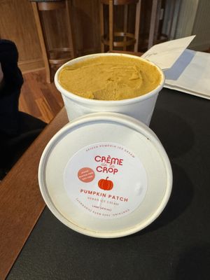Pumpkin seasonal flavor  at Crème de la Crop in Herndon