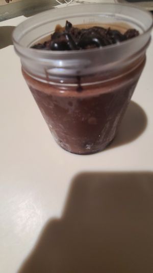 Brownie Batter cake jar at Crème de la Crop in Herndon
