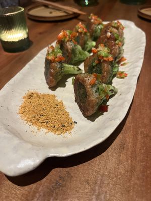 Crispy broccoli   at Pusu - 璞素 in Brooklyn