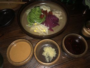 Cold noodle trial   at Pusu - 璞素 in Brooklyn