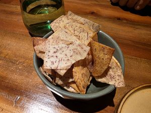 Chips. These were free. at Pusu - 璞素 in Brooklyn