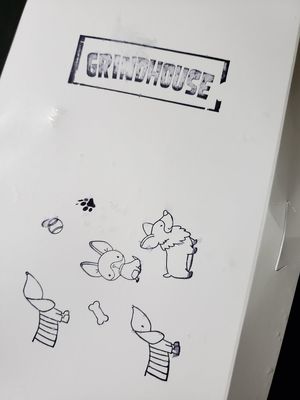 Grindhouse signature art at Grindhouse Cafe in Griffith