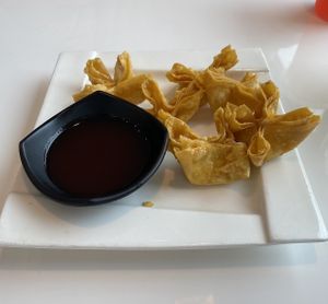 Cream "Cheese” Rangoons  at VeGreen Noodle   in Buford