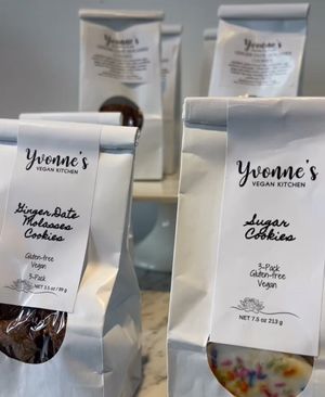   at Yvonne's Vegan Kitchen in Pasadena