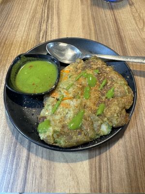 Veg pancakees  at Cafe 27 in Kochi