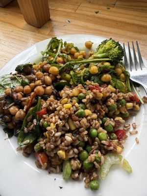 Mixed salad  at The Happy Frog in Coffs Harbour