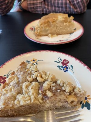  Nut  flan & pear cake delicious  at À Tantôt in Rouen