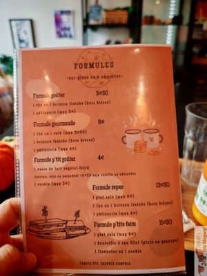 Formulas at À Tantôt in Rouen