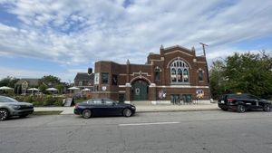  From the outside   at The Congregation in Detroit