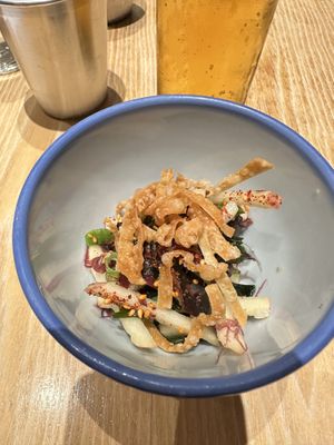 small vegan salad - comes as part of dinner combo with ramen and beverage  at AFURI in Kowloon