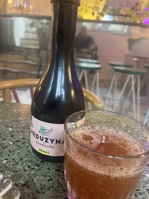 Kombuscha  🥤 Sehr lecker   at Korzenie Kuchnia Roślinna  in Szczecin